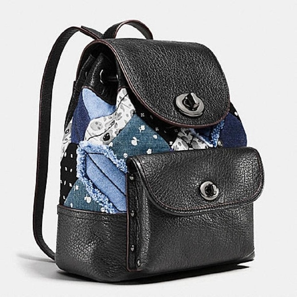 Coach Denim Rucksack/Bookbag - Picture 7 of 7